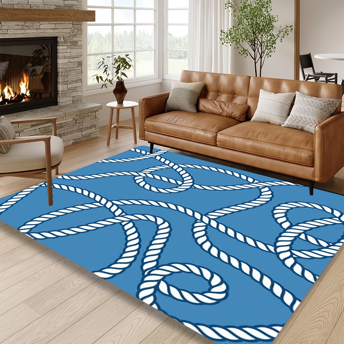 Outdoor Adventure Festival - Alfombra rectangular con motivos festivos de
