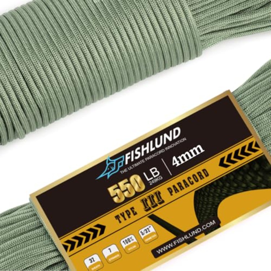 Paracord 550 Feet - Cuerda de paracord de 7 hilos