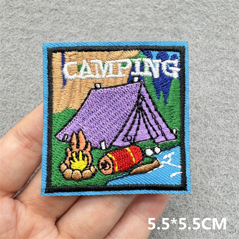 Parche bordado de aventura al  - Outdoor Adventure Show reseña y precio