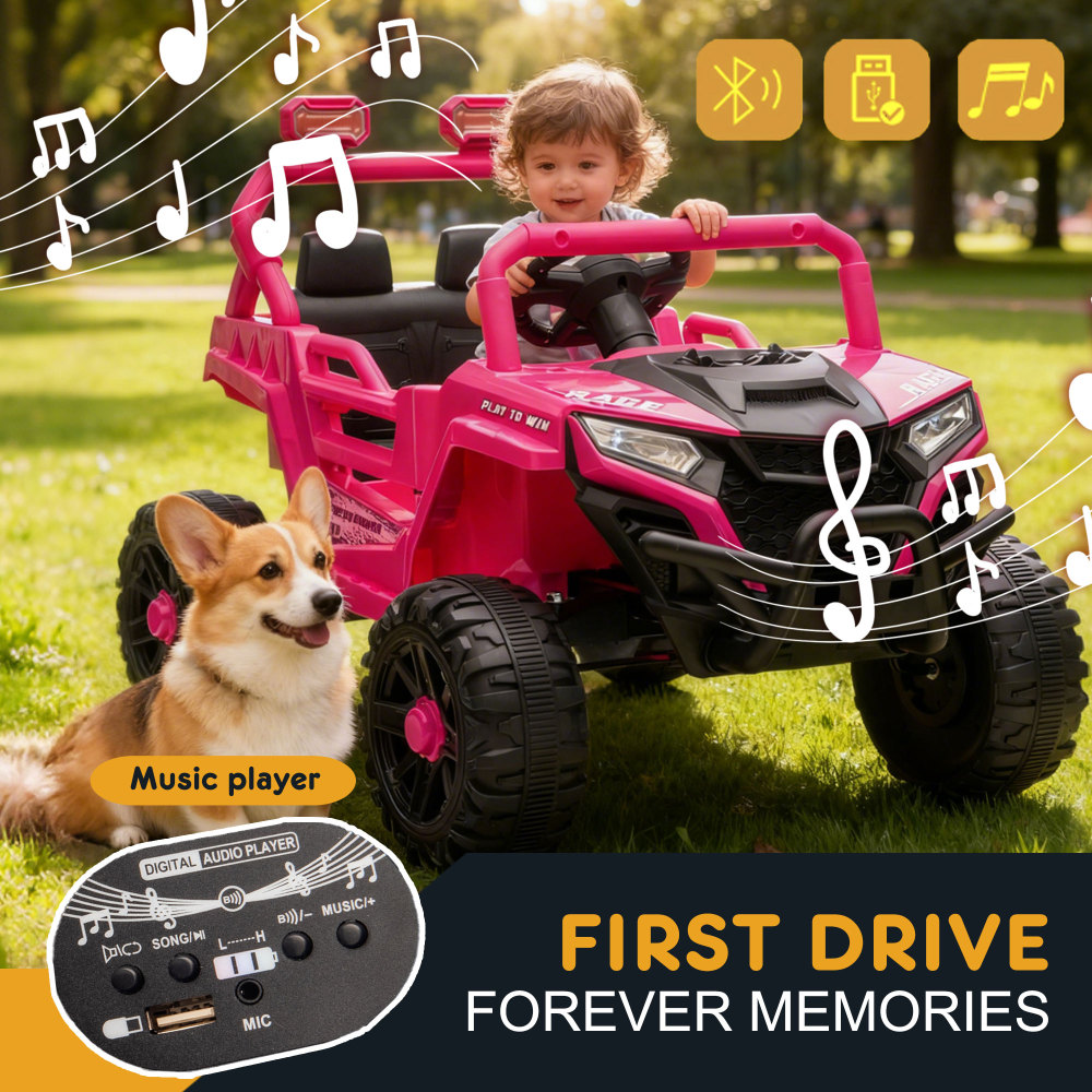 Vehículo Eléctrico Infantil de - Outdoor Adventure Utv reseña y precio