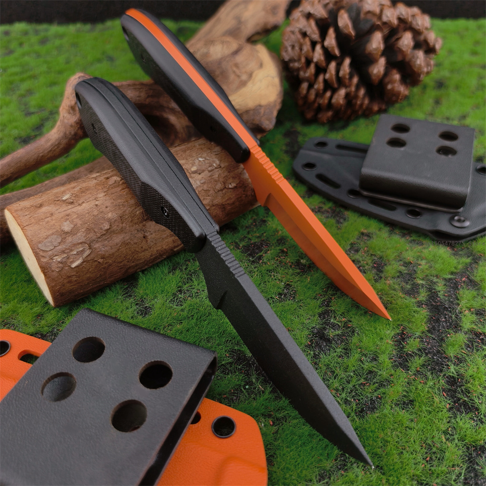 Cuchillo de hoja fija de espig - Survival Knife Full Tang reseña y precio