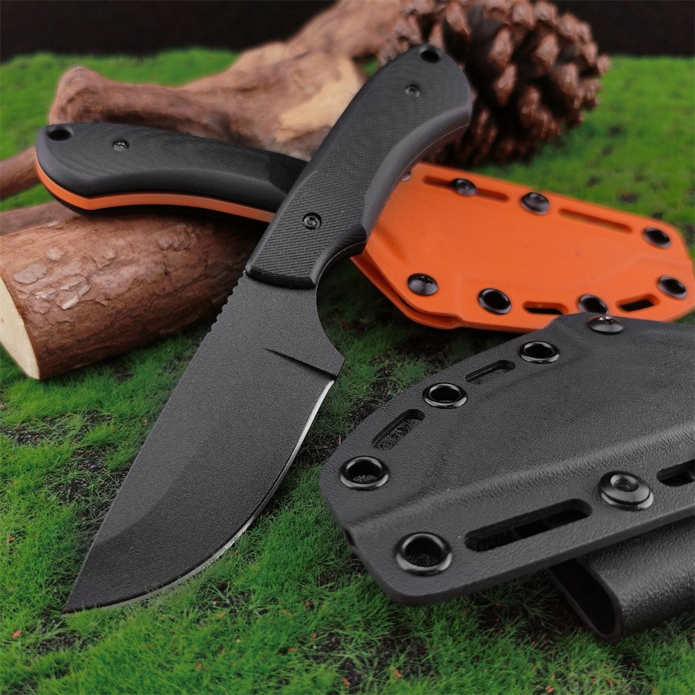 Cuchillo de hoja fija de espig - Survival Knife Full Tang reseña y precio