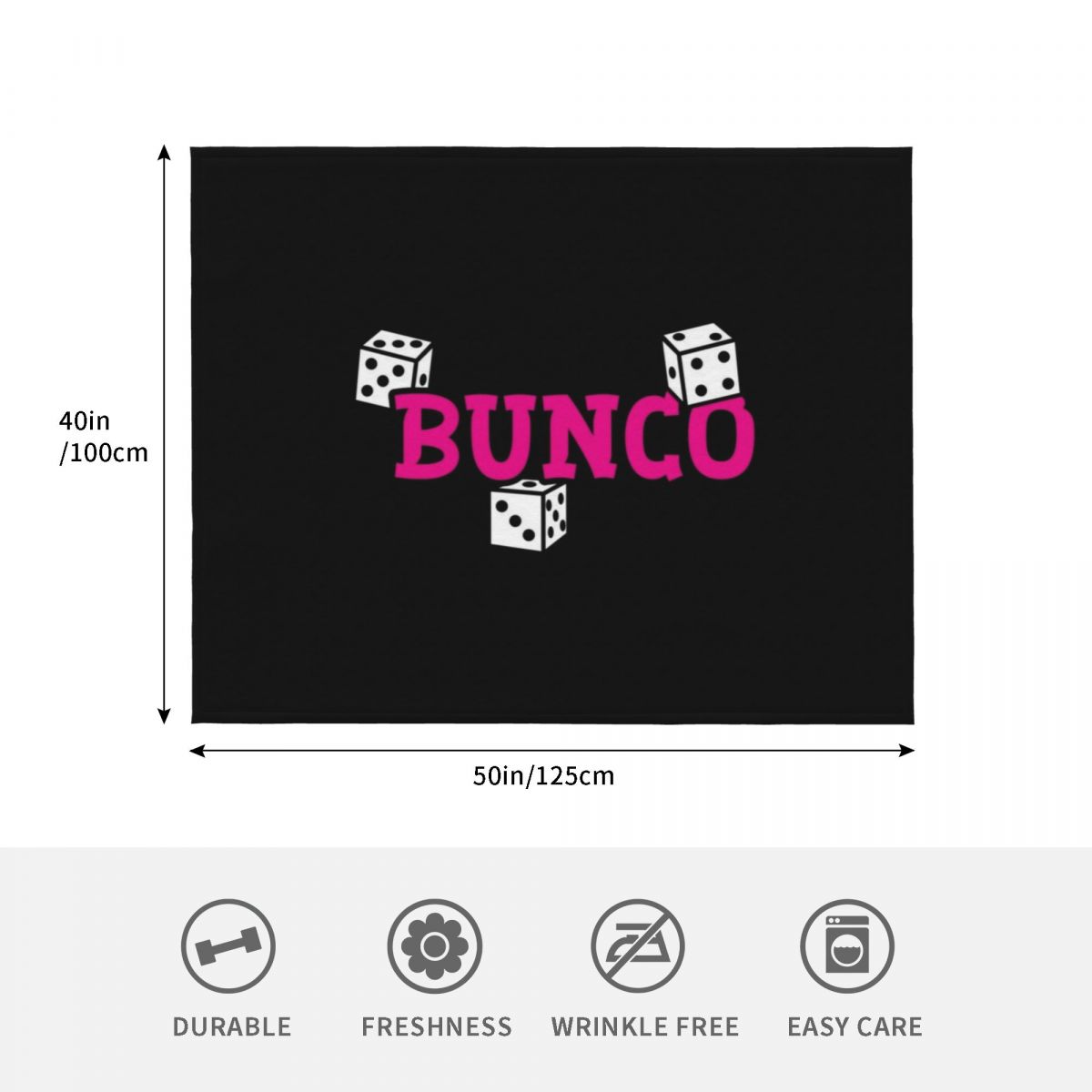 Manta de diseño Bunco Spaced D - Space Blanket Heavy reseña y precio