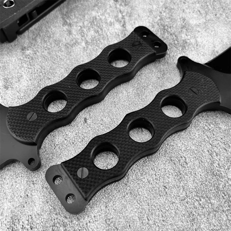 Cuchillo Recto Portátil para E - Survival Knife Full Tang reseña y precio