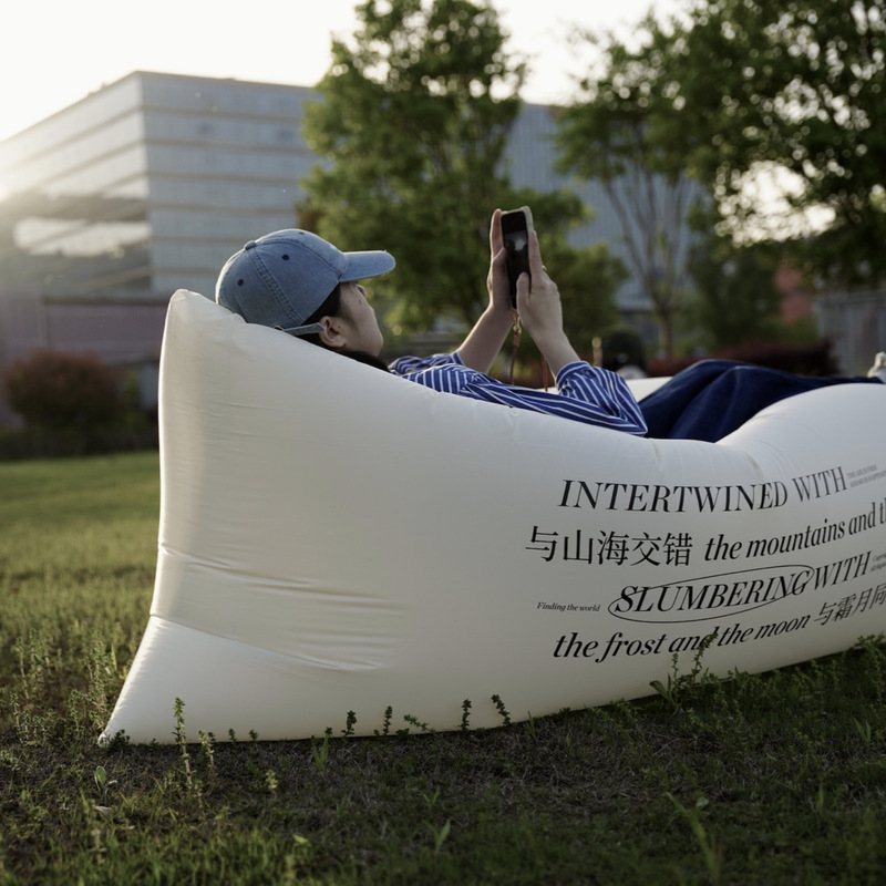 Sofá inflable para descansar y - Outdoor Adventure Festival reseña y precio
