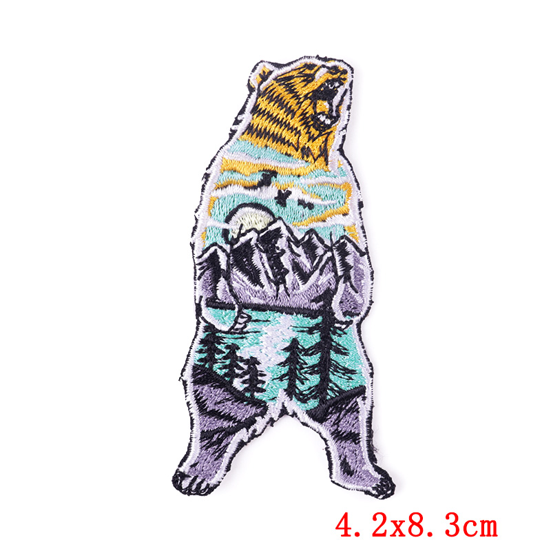 Parche bordado de animales par - Outdoor Adventure Show reseña y precio