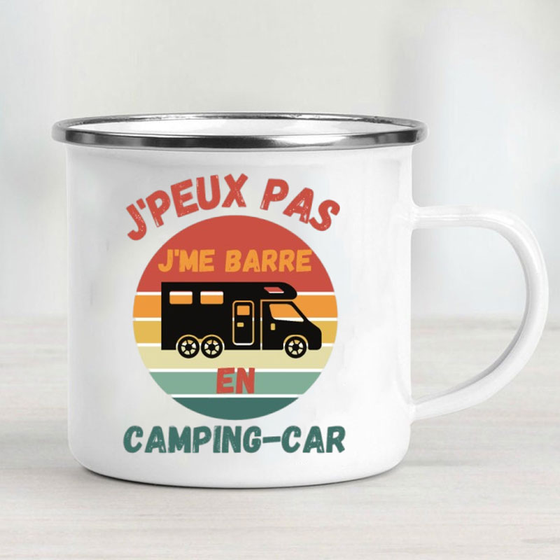 Taza de esmalte para coche de  - Outdoor Adventure Festival reseña y precio
