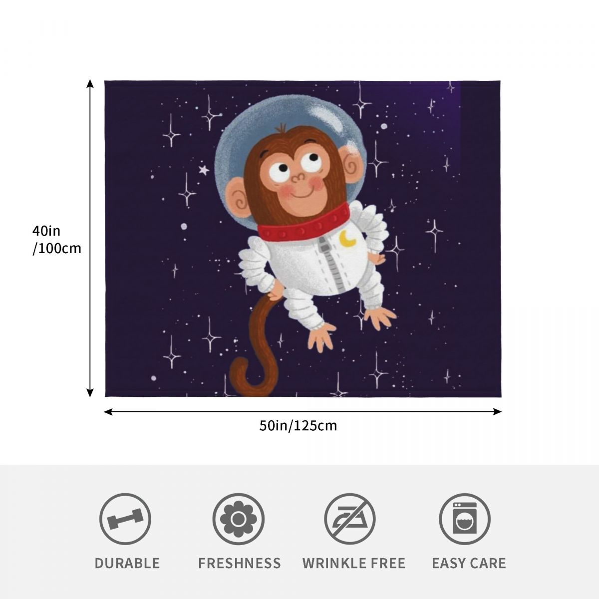 Manta de Lujo con Diseño de Mo - Space Blanket Heavy reseña y precio