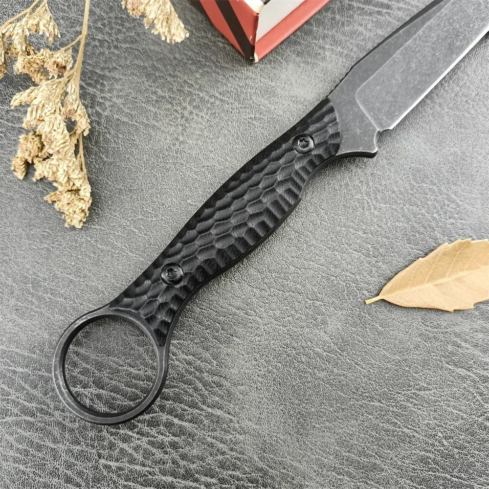 Cuchillo Recto de Alta Dureza  - Survival Knife Full Tang reseña y precio